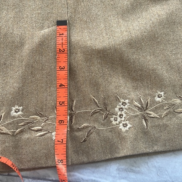 Liz Claiborne Collection woolmark blend sleeveless shift midi dress size 16 - Picture 8 of 13